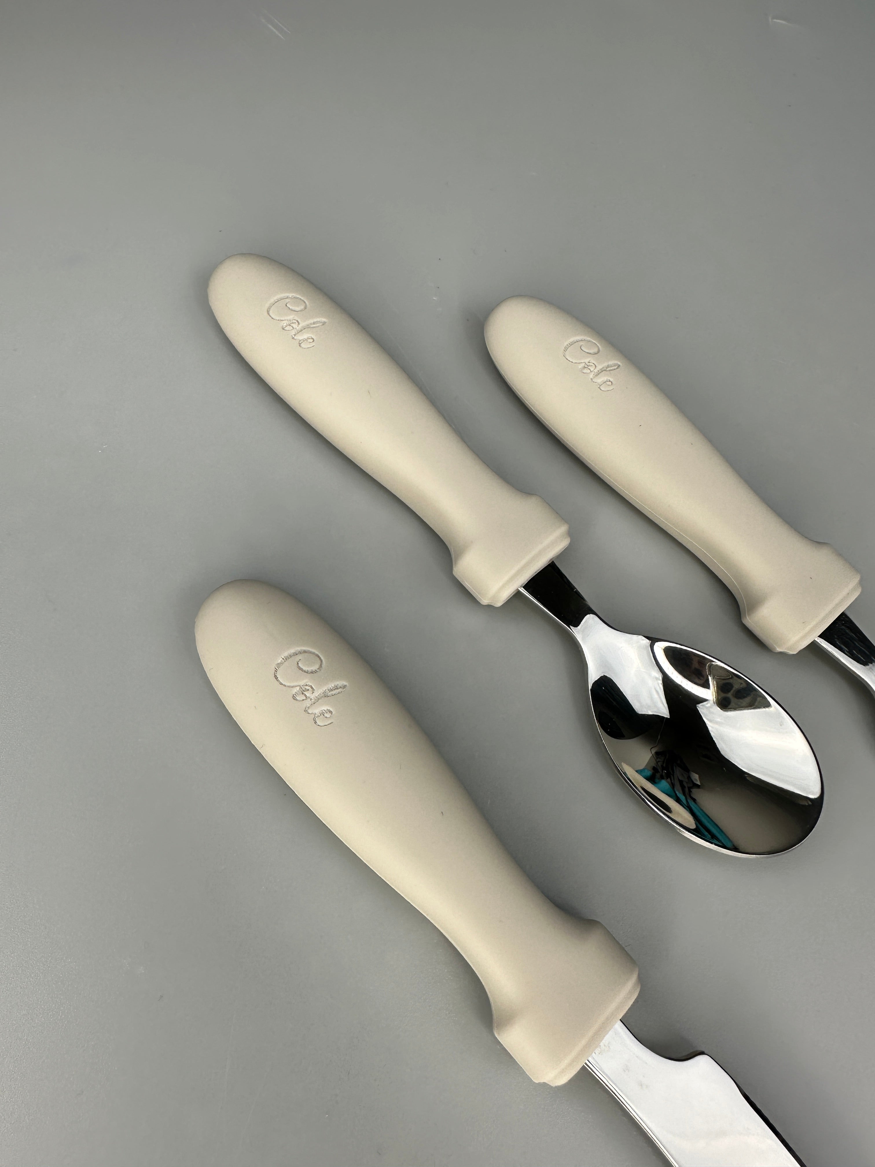 Personalized Toddler Utensils (set of 3)